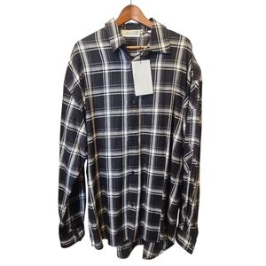 NWT • 1017 ALYX 9SM | Stud-Embellished Plaid Shirt – IT 52 / US XL